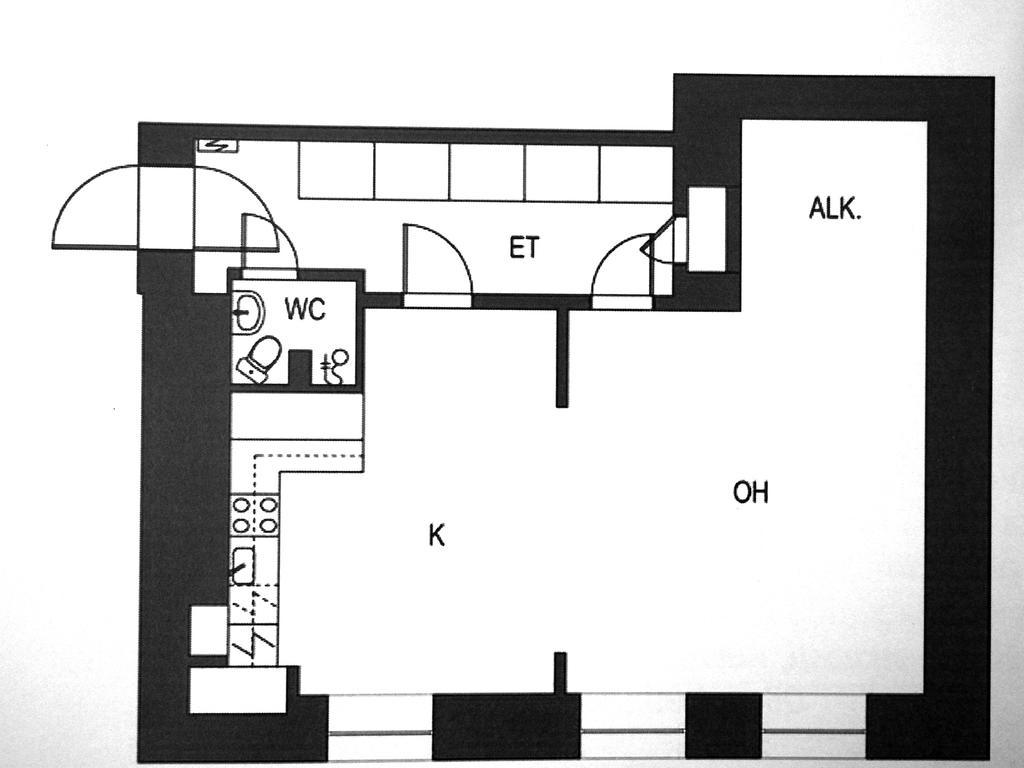"Hatanpaeae" - Renovated 1Br Apartment In Historical Building & Central Location Tampere Kültér fotó